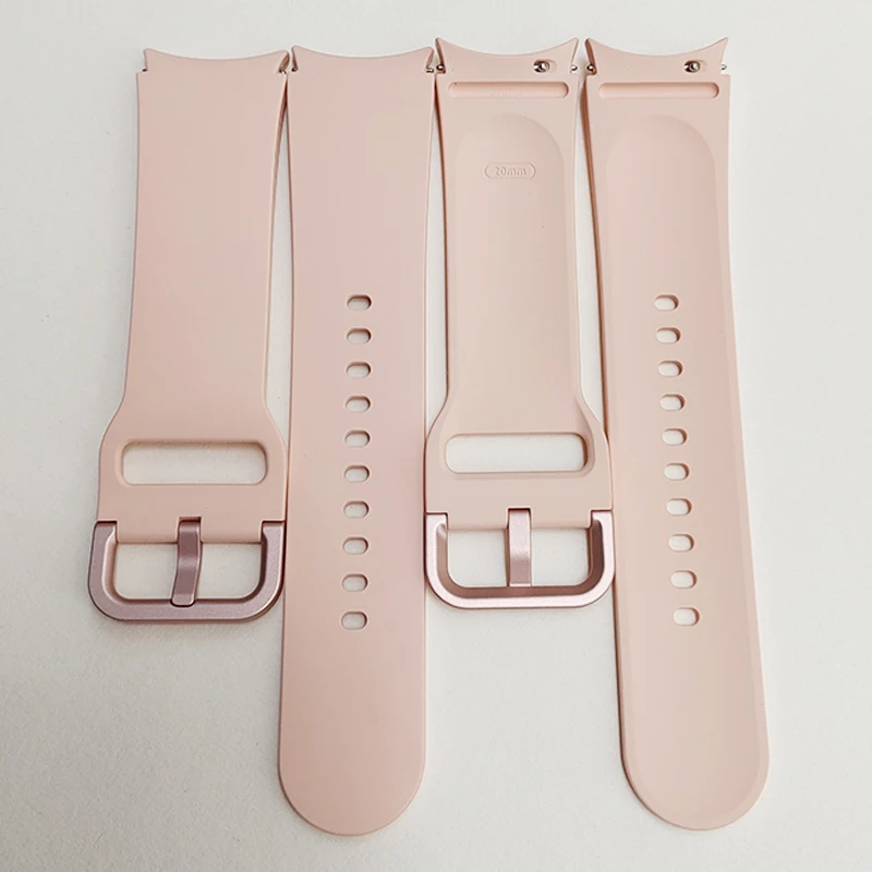 Versatile 20mm Silicone Smartwatch Strap - Elegant and Durable Replacement Band