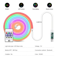 Smart Bluetooth RGBIC Neon LED Strip Light,1M-10M Waterproof USB 5V Neon Rope Light, APP Control for Party/Room/Game Room Decor - Image 2
