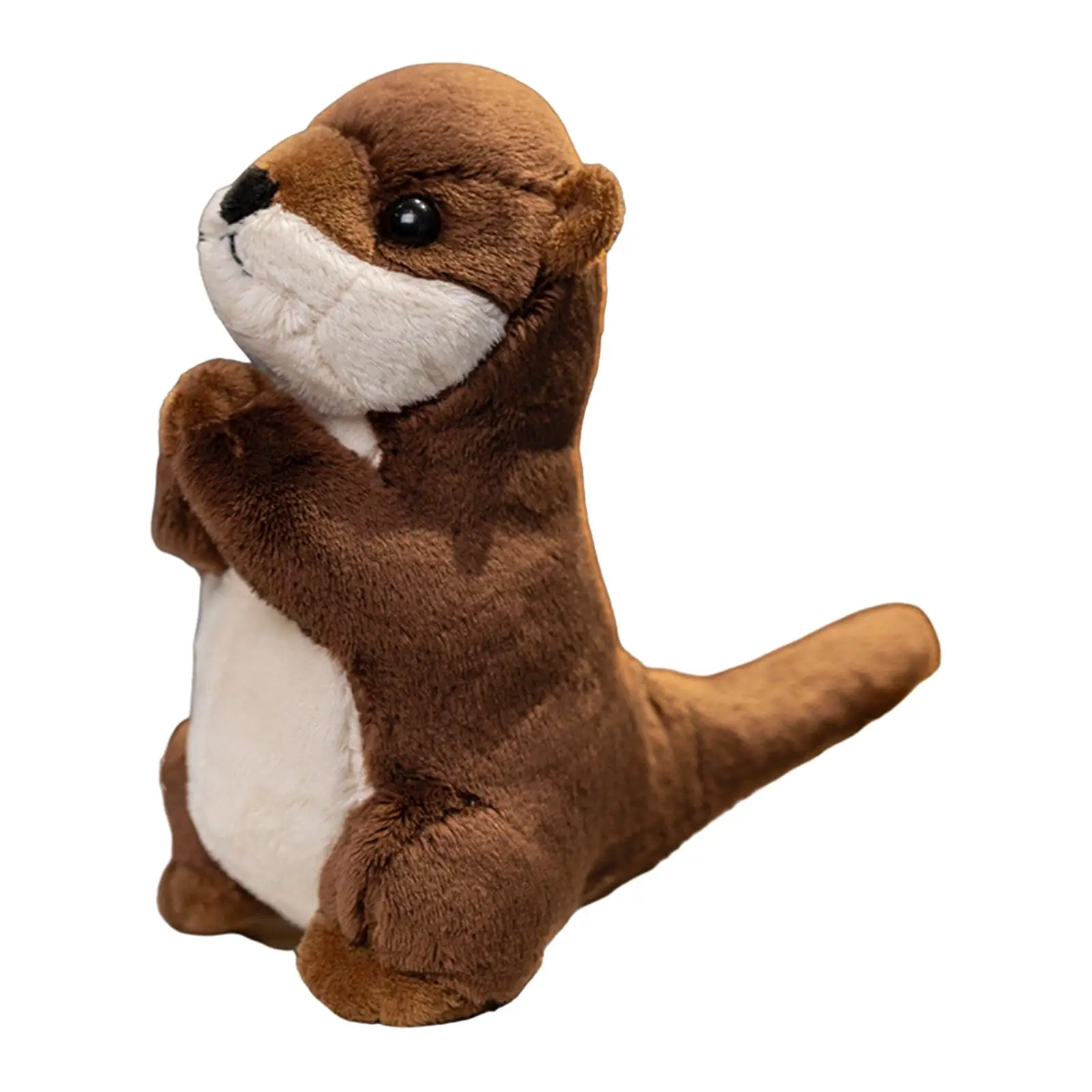 

Otter Stuffed Animal Standing 19cm Cartoon Cute Accompany Sleep Toy Bedroom Decoration Birthday Gifts for Kids Boys Girls Adults