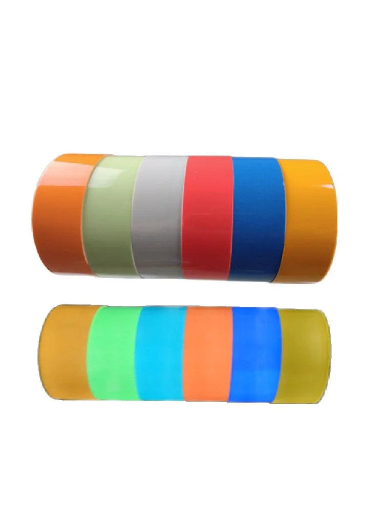 Glowing Self-adhesive Tape Fluorescent PET Luminous Sticker Emergency In The Dark Safety Stage Party Supplies Decorative double sided tape adhesive vinyl stickers