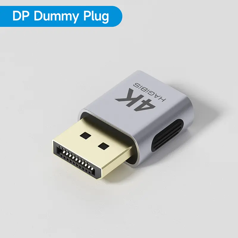 Hagibis 4K HDMI Dummy Plug DisplayPort EDID Emulator Plug Headless Adapter Virtual Display Emulator 4K@60Hz 2K@60Hz 1080P@120Hz image 8