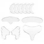  Reusable Face Forehead Neck Eye Sticker Pad Silicone Anti Wrinkle Aging Skin Lifting Care Patch Wrinkle Removal Sticker 11pcs 