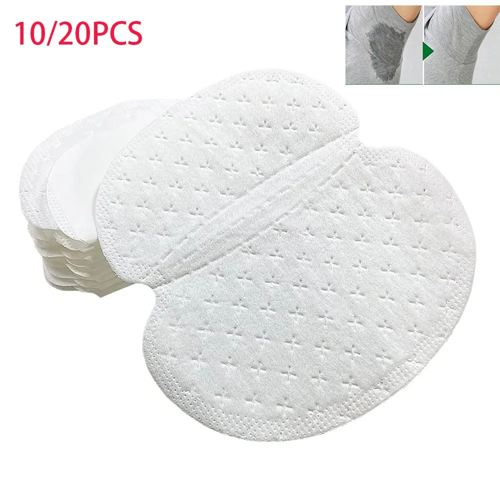 

10/20PCS Non-woven Underarm Sweat Pads Comfortable Breathable Non Visible Armpit Sweat Pad Ultra-thin Mini