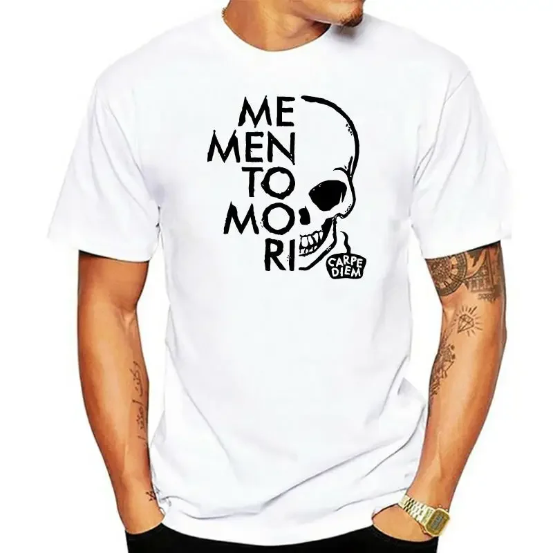 Maglietta Meme Camicie: Memento Mori Carpe Diem T-Shirt