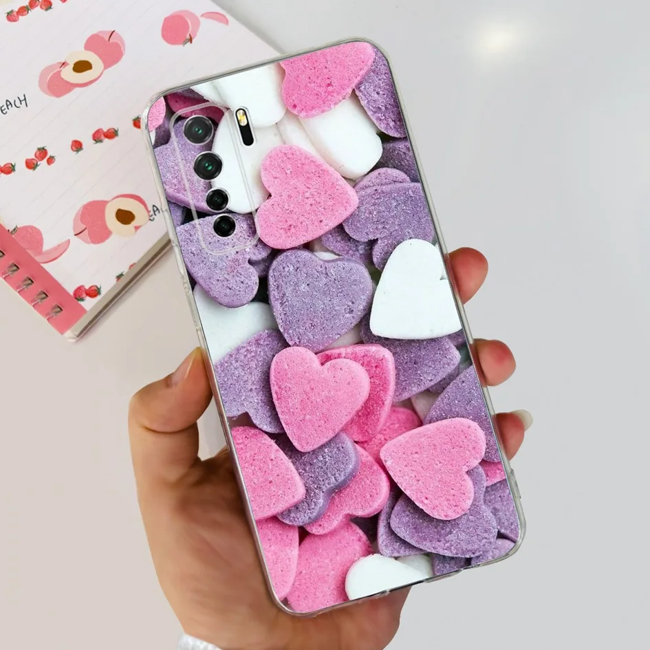 Clear Fashion Pattern Soft Silicone Case