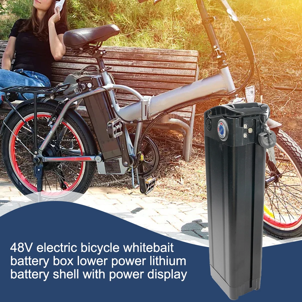 

E-bike Battery Box Case Battery 1865 Lithium Accessories Bicycle Parts Large Capacity Plastic 1865 390*110*76mm