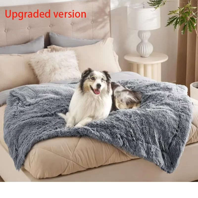 Waterproof Pet Blanket Liquid Pee Proof Dogs Blankets For Sofa Bed Couch Shaggy Large Size Reversible Furniture Protector Cover Waterproof Pet Blanket Liquid Pee Proof Dogs Blankets For Sofa Bed Couch Shaggy Large Size Reversible Furniture Protector Cover