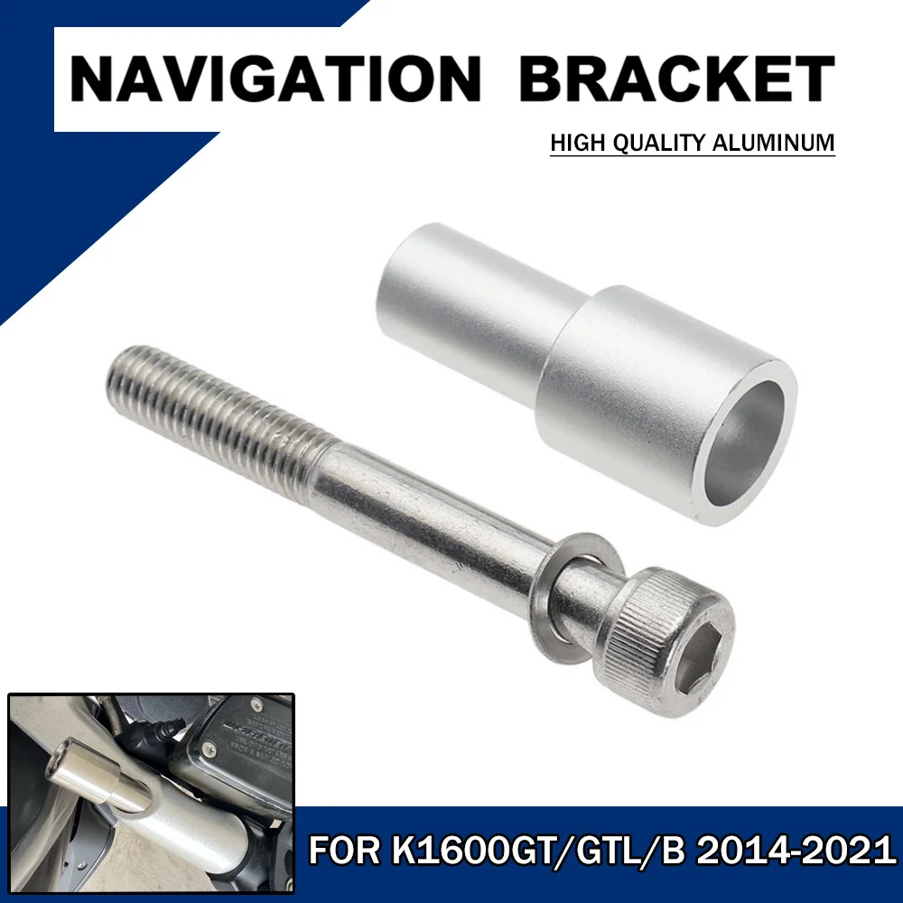 Kit Riser Mobile Per Moto Asta Di Prolunga Per Staffa Del Telefono Per Bmw K1600Gt K1600Gtl K1600B 2013-2023 R1250Rt R1200Rt Supporto Di Supporto