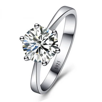Wedding Ring for Women S925 Sterling Silver