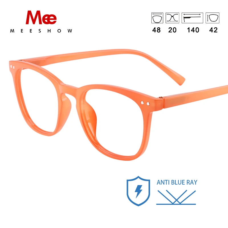 Meeshow 2023 blue light blocking Reading Glasses Square Men Women