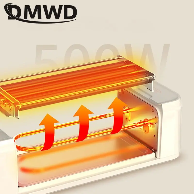Smokeless Automatic Sausage grilling machine Thermostatic Barbecue grill Hotdog Roller Lamb Kebab Rotisserie Firepower control 4
