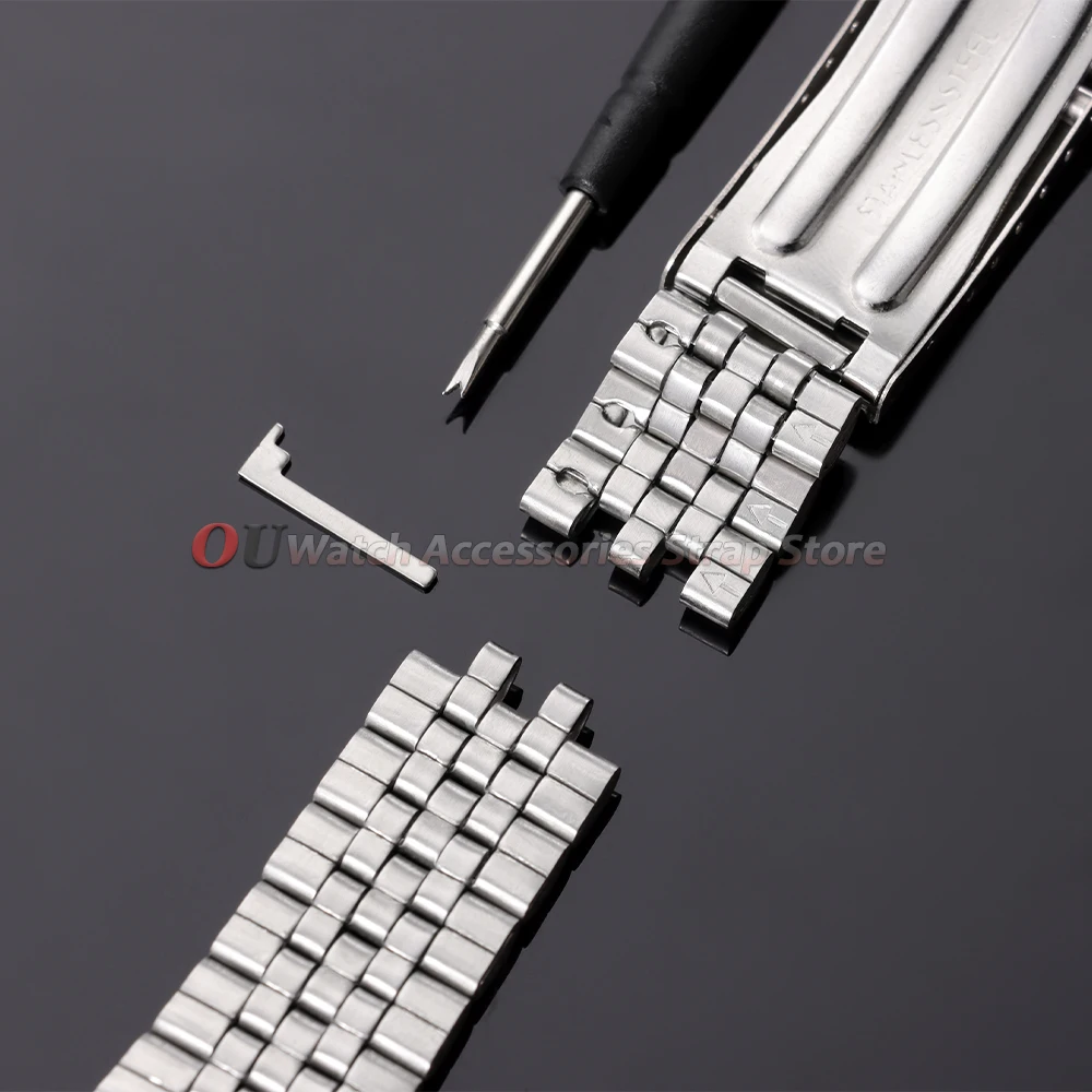 Stainless Steel Adjustable Watch Strap Bracelet