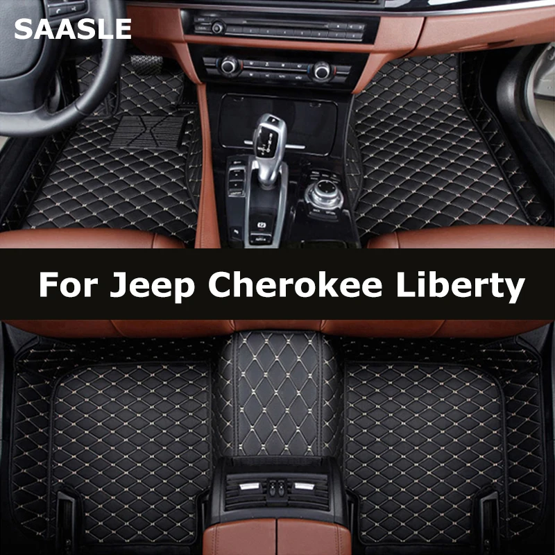 SAASLECustomCarFloorMatsForJeepCherokeeLiberty19842023Years