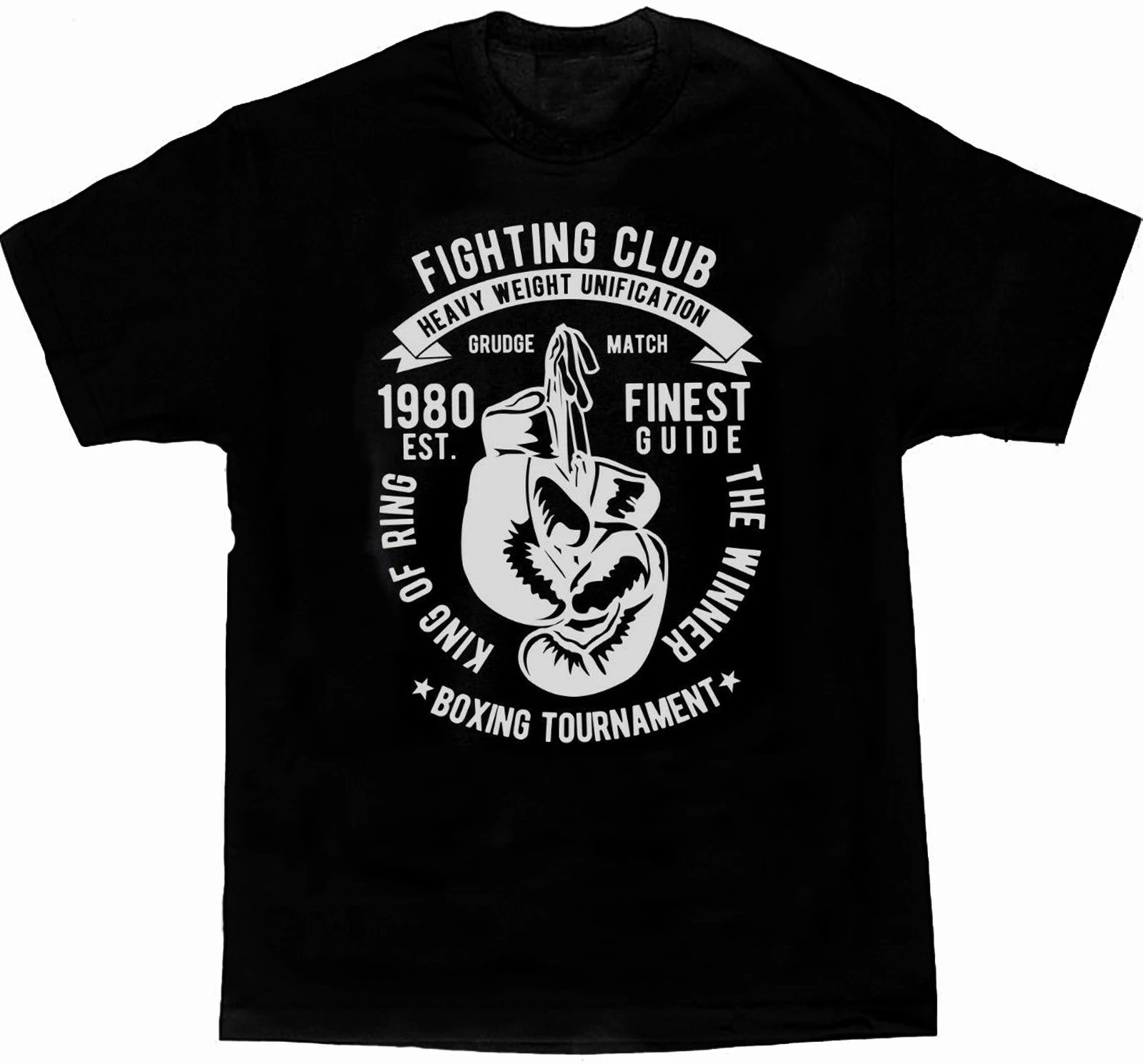 

Fighting Club Vintage MMA Combat Martial Arts Boxing Enthusiast Gift T-Shirt. Summer Cotton Short Sleeve O-Neck Mens T Shirt New