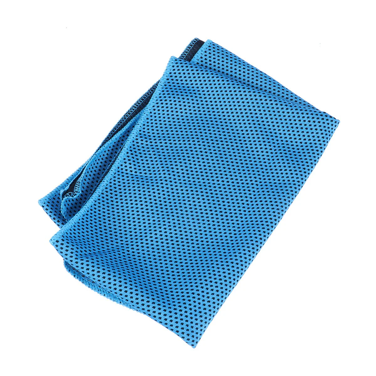 Microfiber Chilly Towel Ice Scarf Neck Cooler for Sports Yoga 28x83cm (Light Blue)