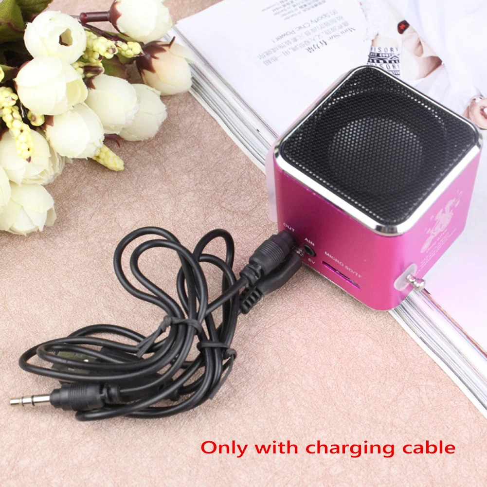 Portable Mini Bluetooth Speaker with FM Radio and LED Display