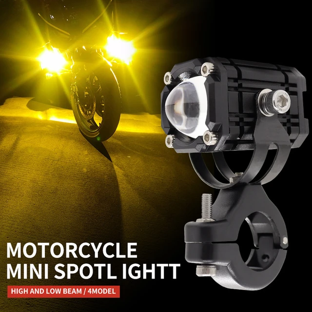 Hi/Low Beam LED Fog Lights Auxiliary Lamp for BMW R1200GS ADV Motorcycle Faros  Auxiliares Moto Spotlight Universal Accessories - AliExpress