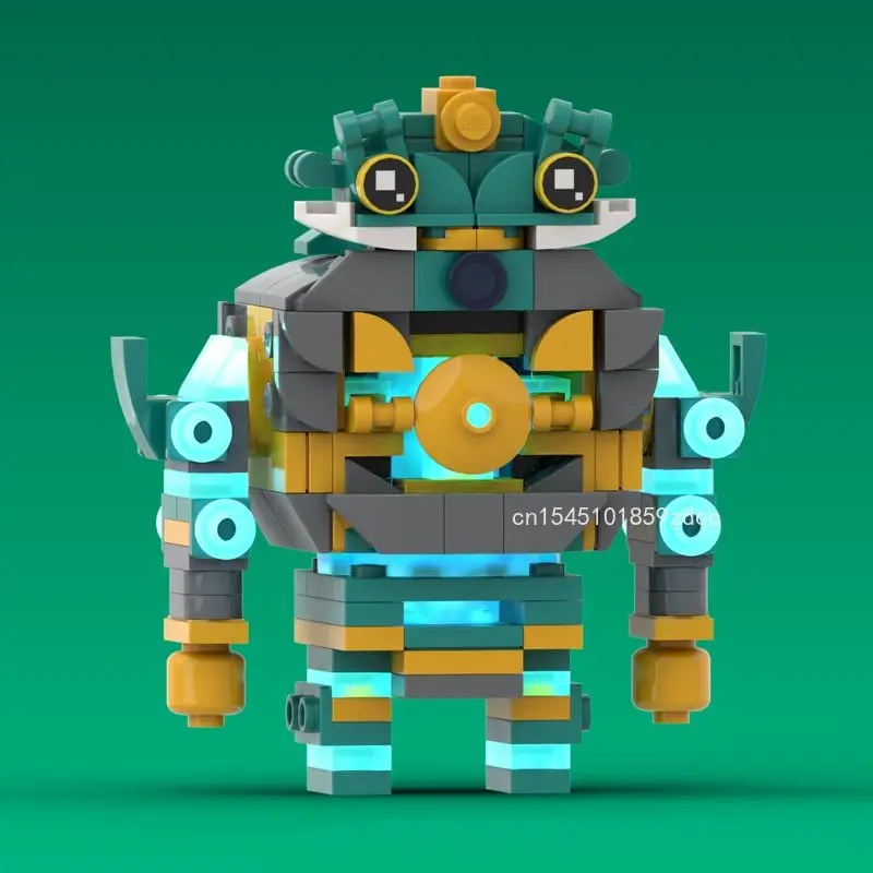 MOC 젤다드 Brickheadz Purah Mineru Rauru Riju 공주 모델 빌딩 블록 게임 액션 피규어 벽돌 장난감, 생일 선물