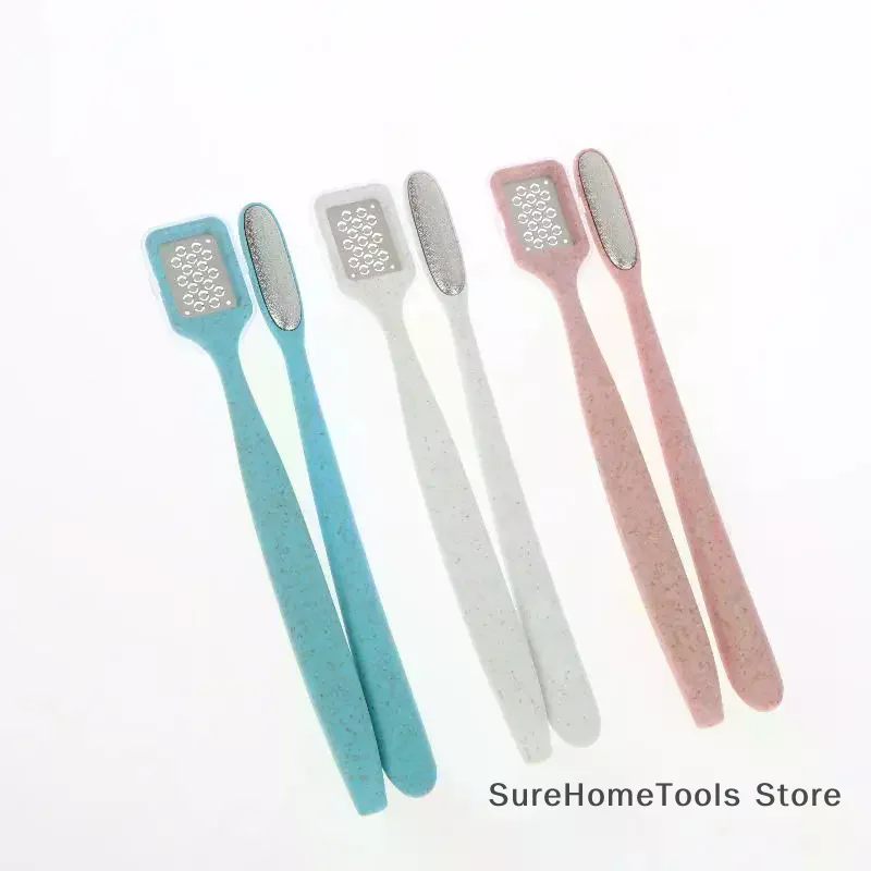 2 Pcs Mini Pedicure Foot File Callus Remover Foot Rasp Foot Grater Scrubber Pro Stainless Steel Callus File For Wet Dry Feet