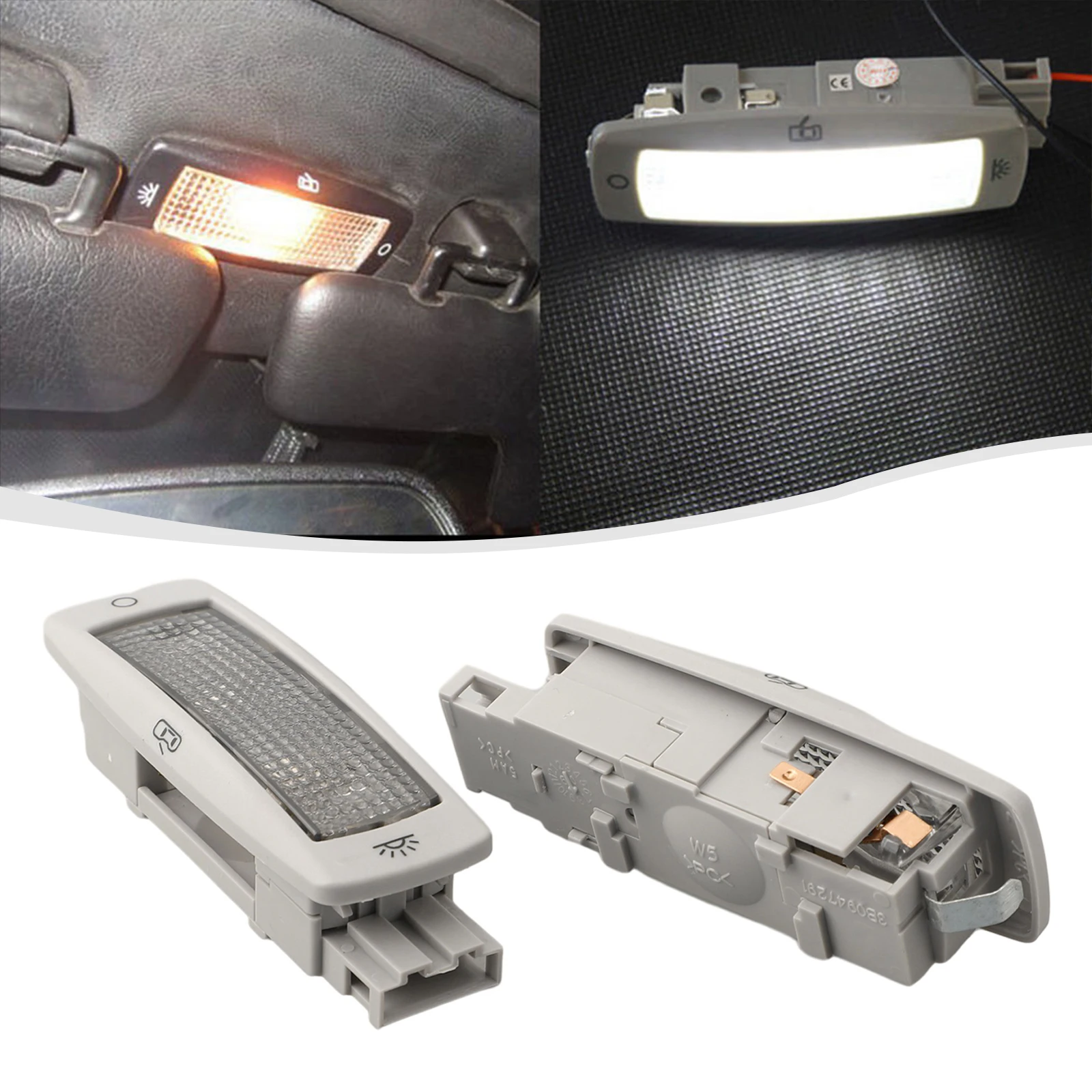 

Car LED Interior Dome Reading Light Gray Color Nature and Comfortable Protects Teeth and Regains Confident Smile 2
