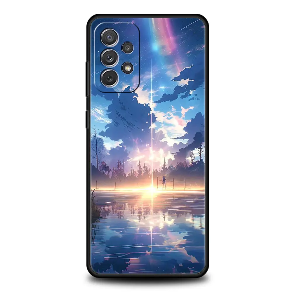 Whimsical Cartoon Sky Phone Case Cover