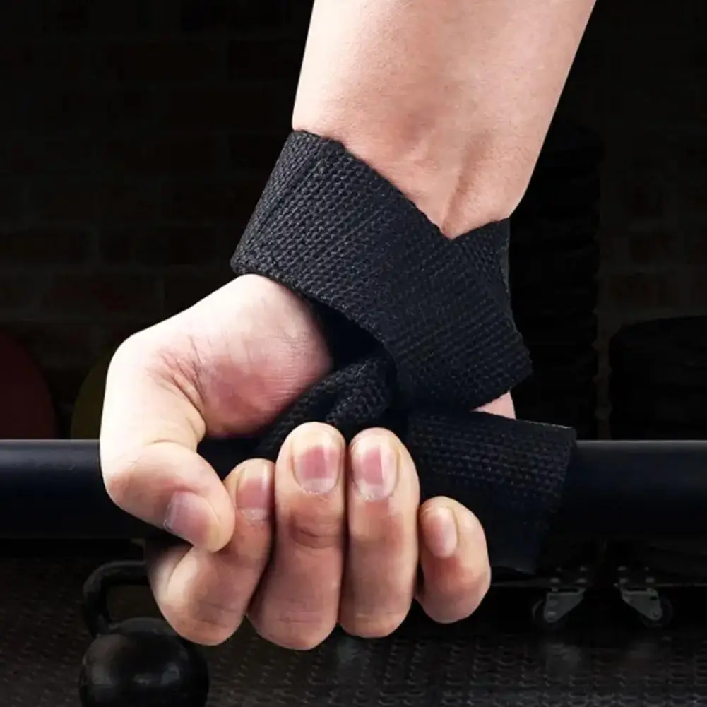 Fitness Lifting Straps Weight Lifting Wrist Grip Booster Gym Deadlifts Support Training Crossfit Belt Pull-ups Strength weightlifting straps