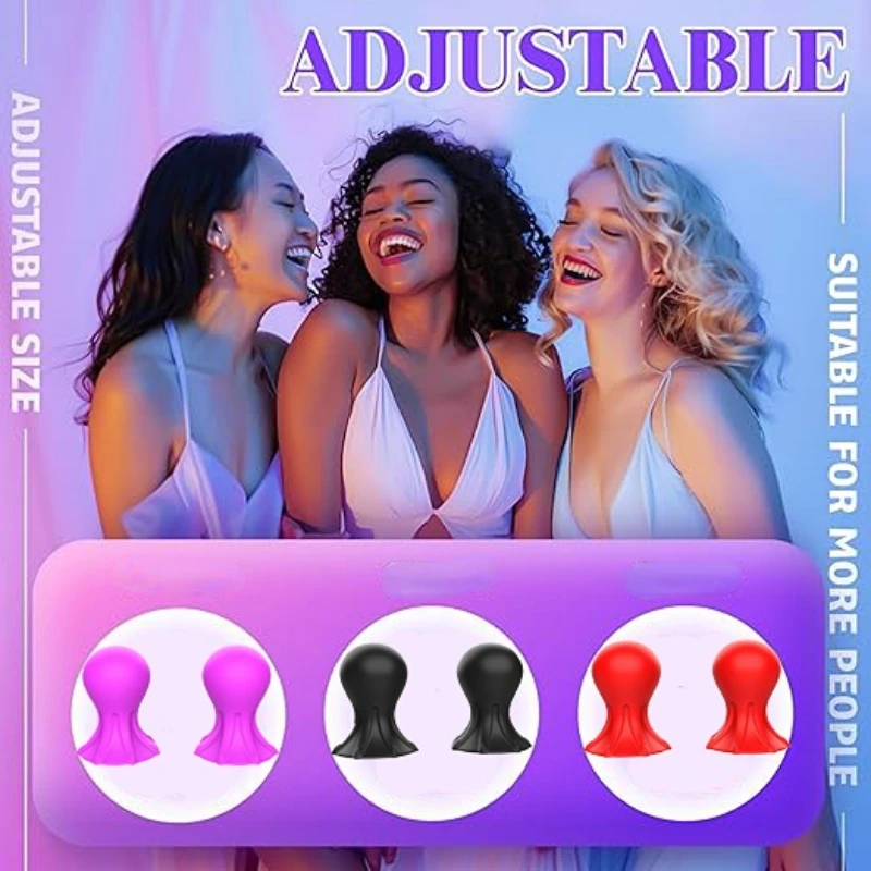 Nipple Sucker Adult Sex Toys-1 Pair BDSM Nipple Toys for Couples Pleasure Manual Suction Mini Foreplay Flirting Pump nipple sex toys