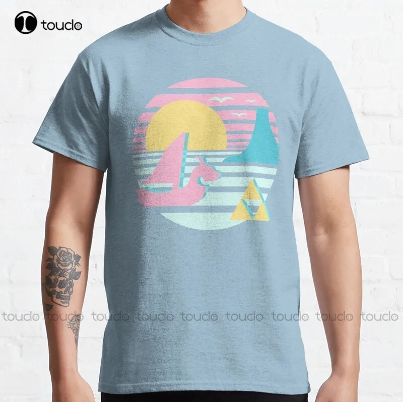 

New Great Sea Sunset Classic T-Shirt Work Shirts For Women Men Cotton Tee Shirts Xs-5Xl Streetwear Tshirt New Popular Retro