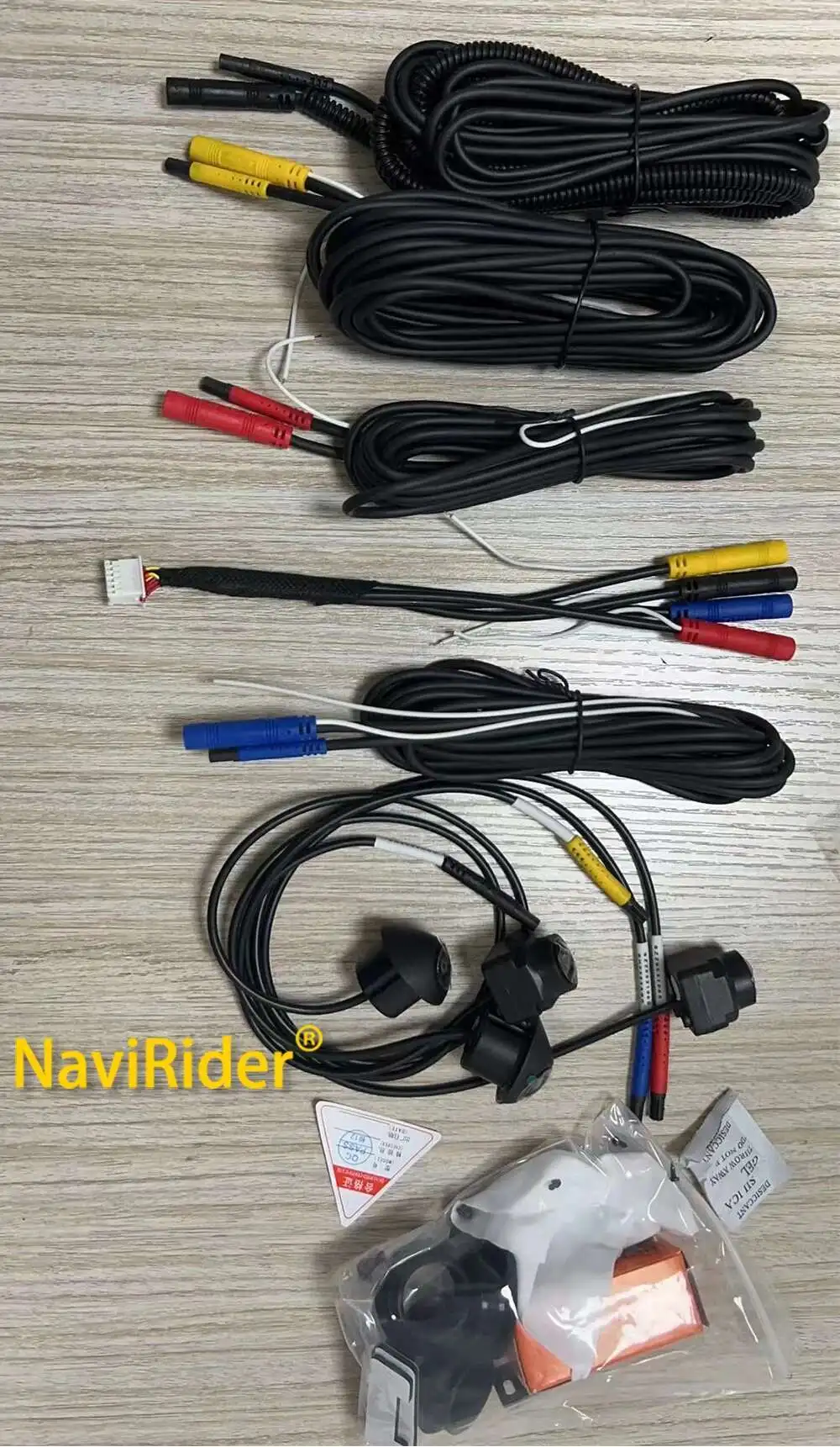 Car 360 Camera 1080p 3D WDR Surround View system 4 Channel DVR Recorder Car Surv
