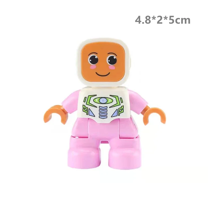 Deluxe City Action Figures Family Playset - Building Block Toys