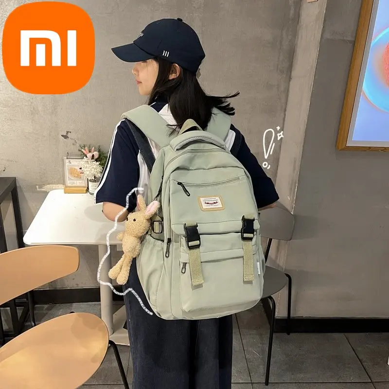 

Рюкзак Xiaomi, школьный ранец, женский рюкзак, новинка 2023, модный вместительный рюкзак для учеников Старшей школы