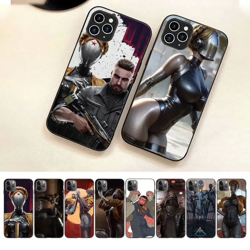 Custodia Per Telefono Atomic Hearts Per Iphone 7 8 Plus X Xr Xs 11 12 13 Se2020 Mini Custodia Per Cellulari Iphone 14 Pro Max