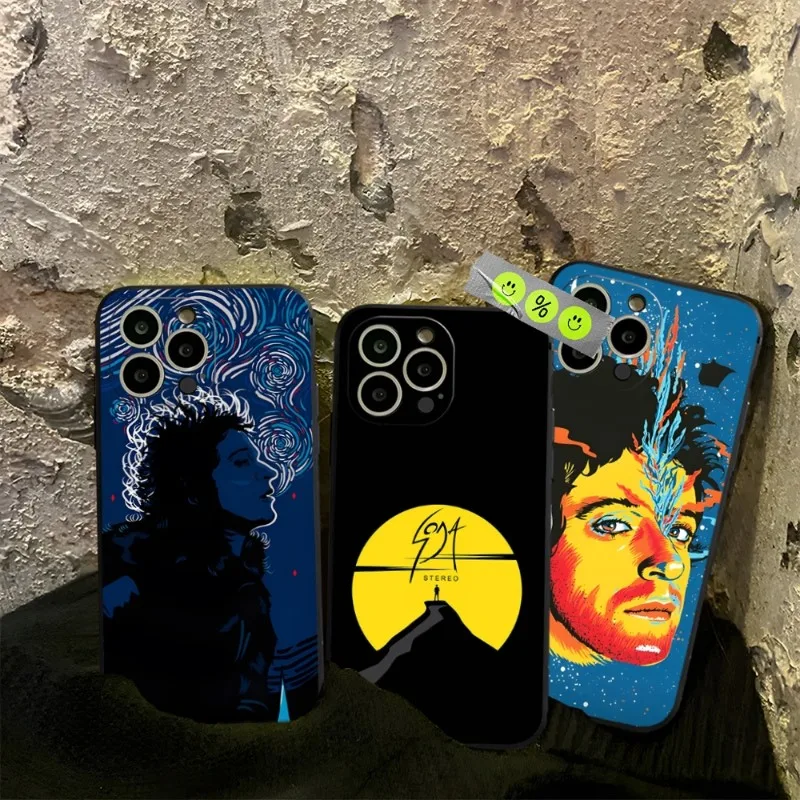 Чехол для телефона sodawstereo Band для Iphone 14ProMax 11 13 14 Pro Xs Max Mini Xr X 7 8 6 6s Plus