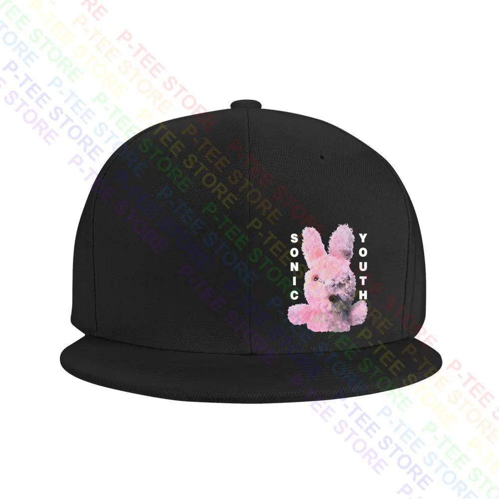 thumbnail image 1 of Gorra de béisbol con diseño de conejito sucio de Sonic Youth, gorra con cierre a presión, gorro de pescador de punto, 1 of 5