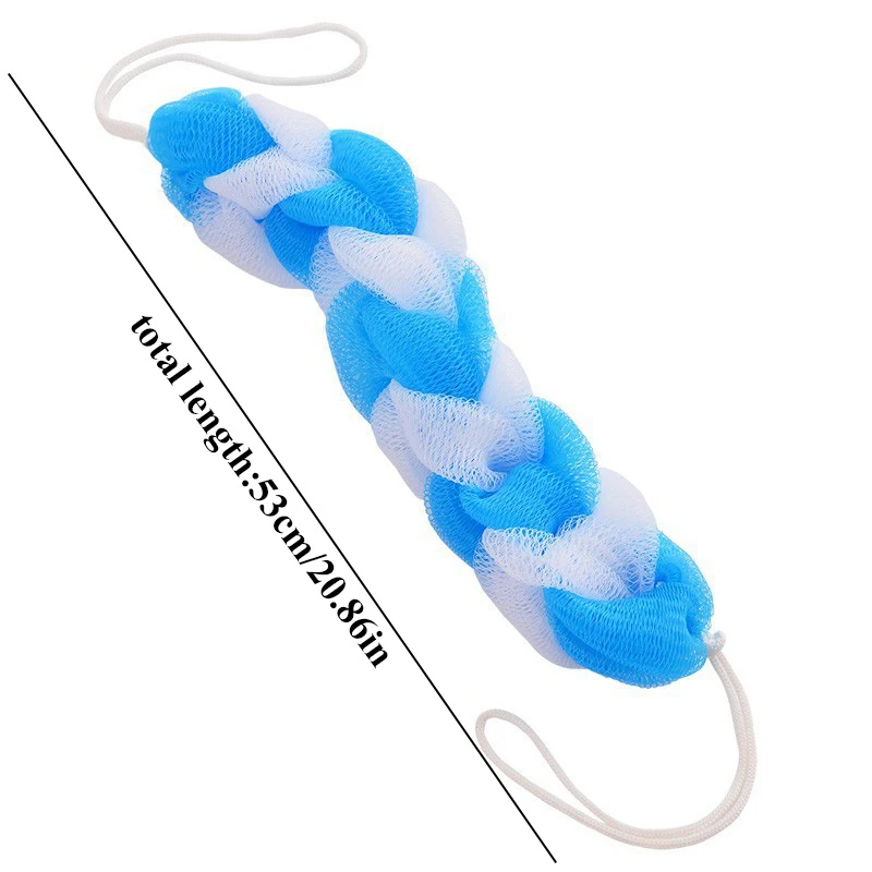 Bath Brush 1PC Nylon Random Color Scrub Back Washcloth Mesh Shower Body Massage Bathroom Sponge rubbing washcloth exfoliating shower brush bath brush shower scrubber exfoliating washcloth skin exfoliating cloth exfoliating bath glove shower sponge bath sponge exfoliating bath brush exfoliating scrubber exfoliating shower scrubber