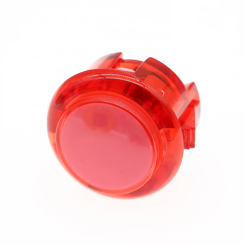 Clear Durable Arcade Push Button for Multicade Video Game Consoles