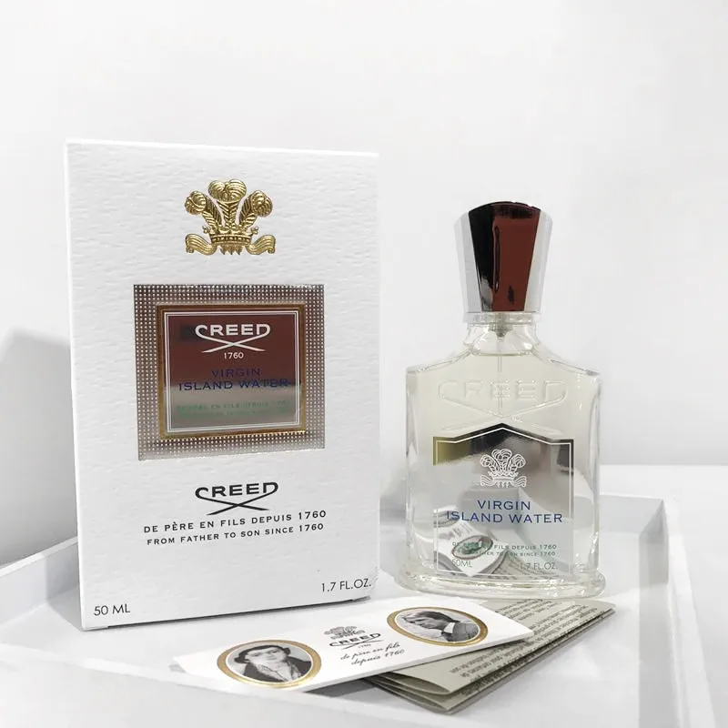 Рождественский подарок духи для мужчин оригинальный Creed Virgin Island водный