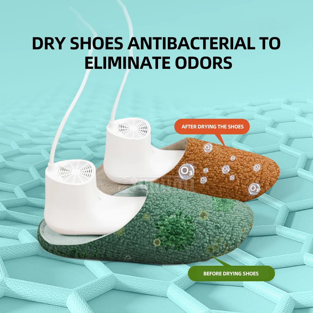 Travel Secador Botas Household Shoe Dryer Secador De Cabelos Deodorization Shoe Dryer Portable Timed 2