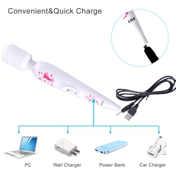 USB plug Sex product Massage Tool vibrator G-spot rotation Waterproof Vibrator dildo Sexy Adult Sex Toys For Women 5