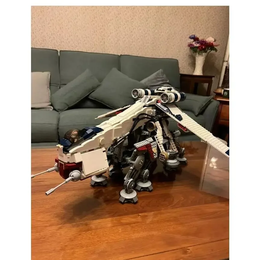 

new 1808 pcs Compatible 10195 Republic Model Toys building block Birthday Christmas AT OT Building Blocks Bricks 05053