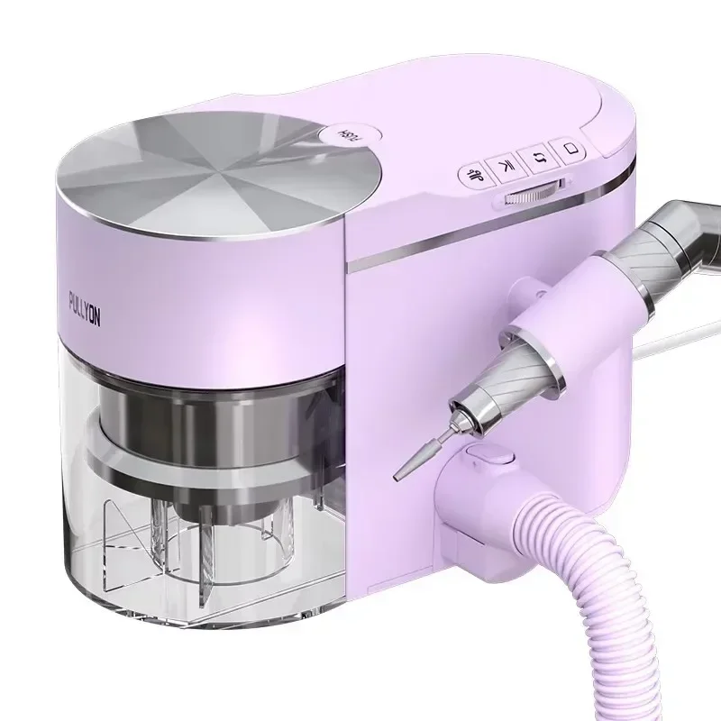 2025 NEW 2in1 Nail Dust Collector Nail Drill 35000 Rpm Vacuum Cleaner Nail Sander Machine 3