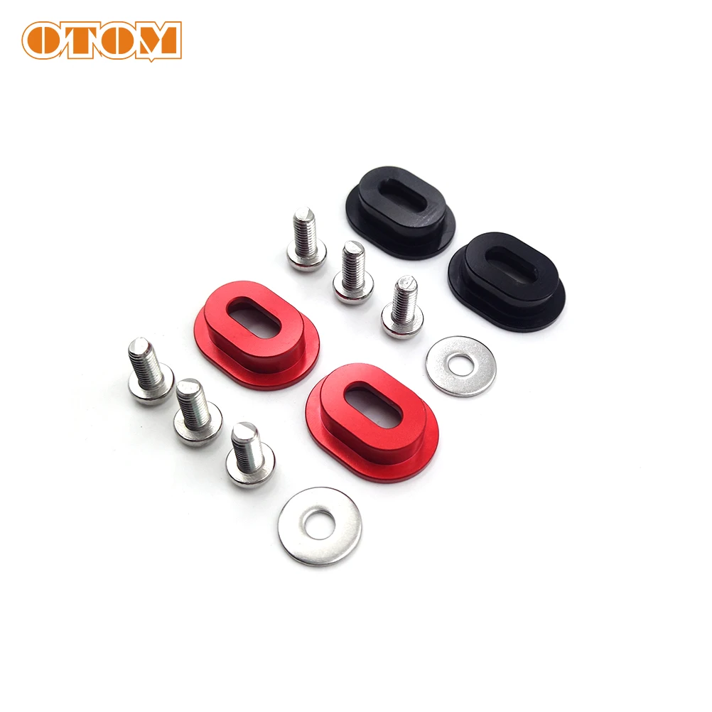OTOM Chain Slider Washer Pad Accessories Off-road Motorcycle CNC Machining Flat Fork Rubber Washer motorcycle chain buckle motorcycle chain tensioner pulley mini moto chain motorcycle chain guard motorcycle chain sprocket motorized bicycle chain link kit For HONDA CRF150 CRF250R 450R