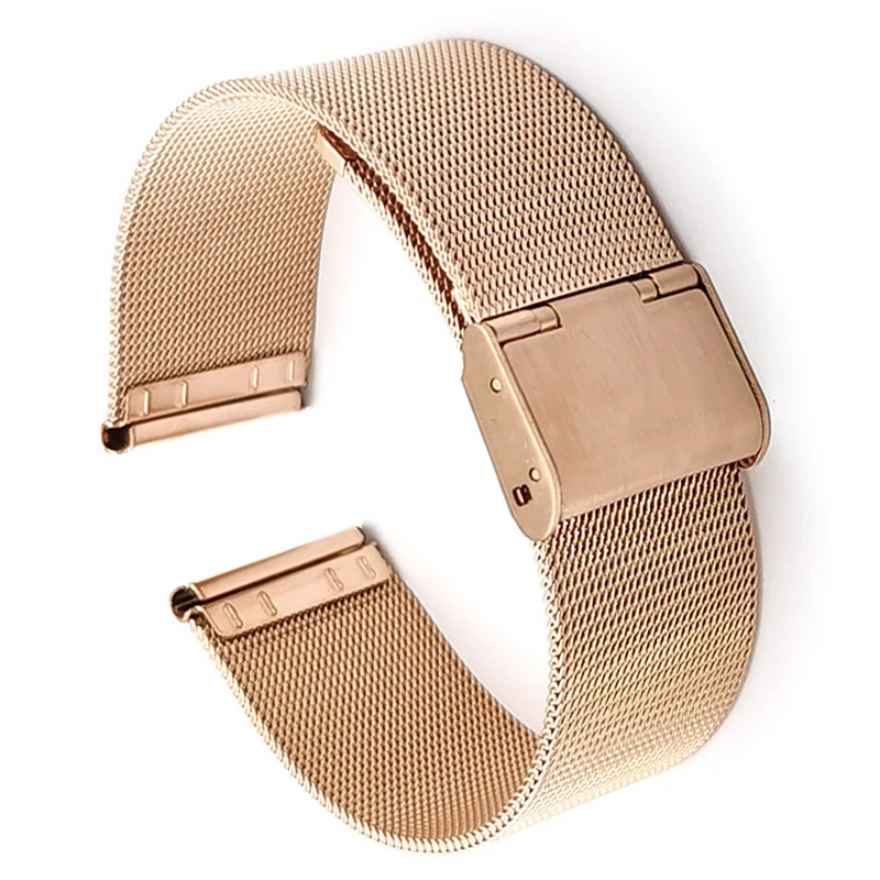 Elegant Milanese Stainless Steel Mesh Loop Band - Universal Replacement Bracelet