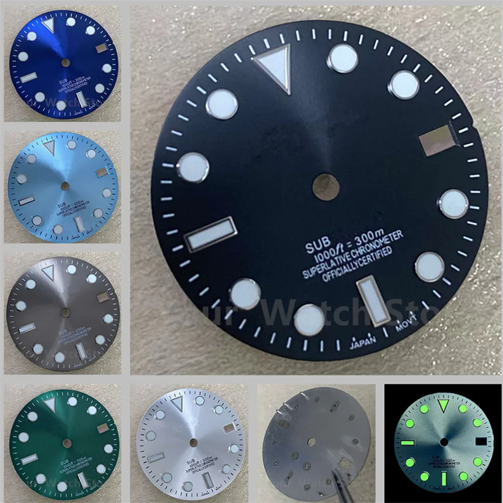 Verde Luminoso C3 Orologio A Mano Per NH35/NH36