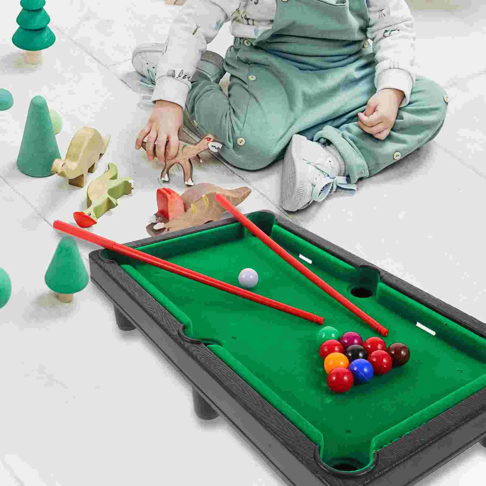 

Sports Toys Children's Billiard Mini Table Game Miniature Pool Portable Desktop