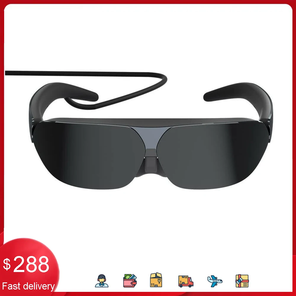 TCL NXTWEAR G Smart Glasses Portable Wearable Dual HD Micro OLED