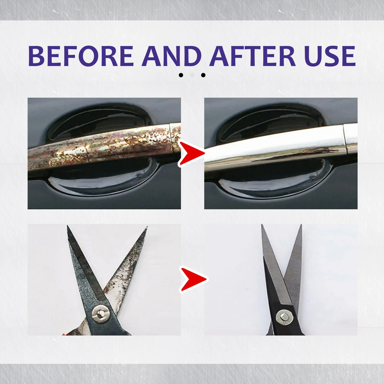 50ml Metal Rust Remover Multifunctional Automotive Wheel Polishing And Refurbishing Agent Faucet Stainless Steel Rust Remover 4