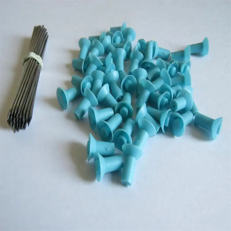 Metal Needle Darts 5.7CM/2.25" 6.5CM/2.56" 10CM/3.93" Metal Needle Darts 50PCs For .40 Caliber Blowpipe