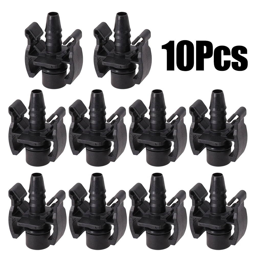 

10PCS Car Expansion Water Tank Water Hose Straight Connect Connector Universal Vehicle Expansion Tank Return Hose Connector