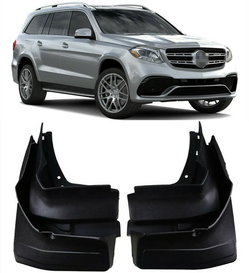 

4 шт./комплект, брызговики для Mercedes Benz GL63 GLS63 GLS AMG X166